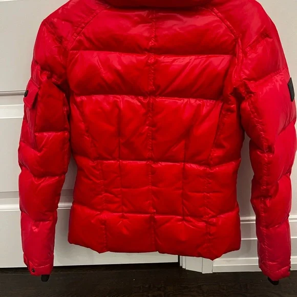 SAM. Red Puffer Jacket - Picture 2 of 3
